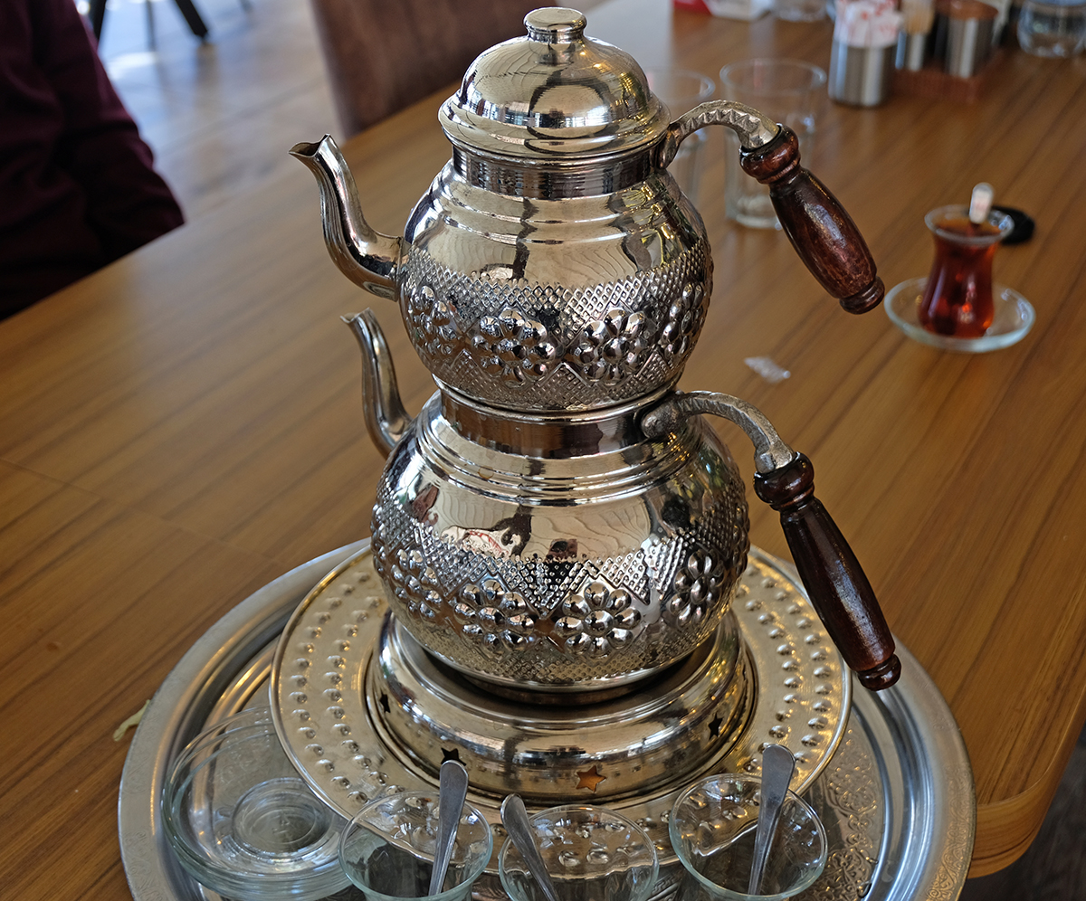 Semaver Üç Kişilik Çay